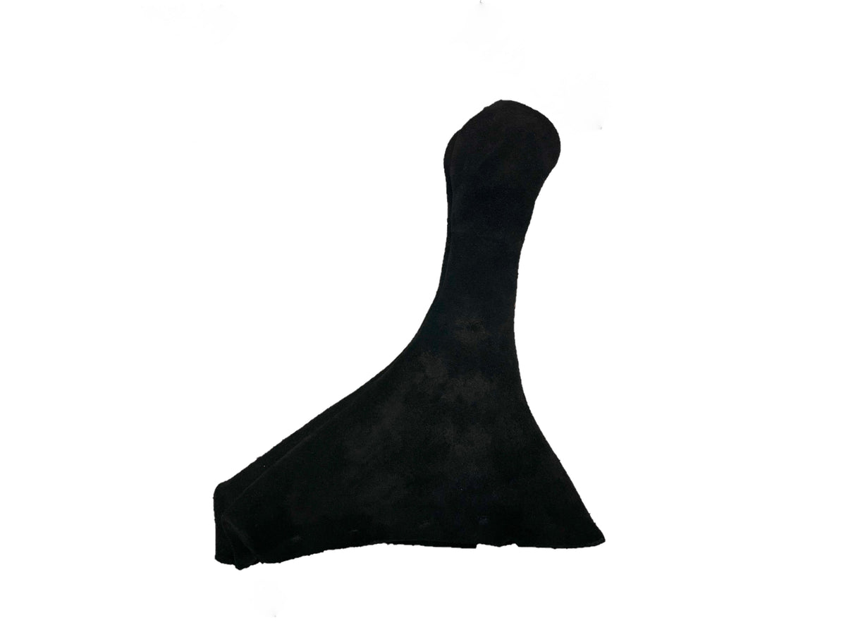 Black Genuine Suede Shift Boot Cover For Porsche Boxster 911 986 996 1997-2004