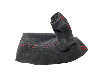 Black Genuine Suede Shift Boot Cover For Porsche Boxster 911 986 996 1997-2004