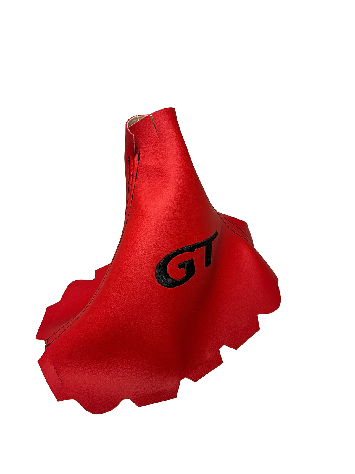 Embroidered Synthetic Leather Shift Boot Cover For 2005-2009 Ford Mustang GT Convertible Coupe