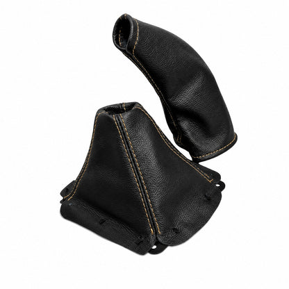 Replacement Leather Shift & E-Brake Boot Cover For Mazda MX-5 MK1 1998-2005
