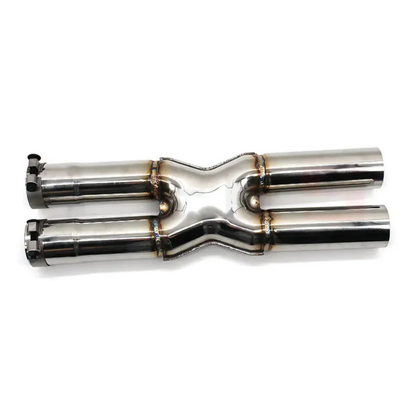 High Flow Catless Exhaust Downpipes X Pipe for Ferrari F12 Berlinetta 812 Superfast