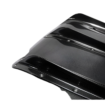 Carbon Fiber Rear Bottom Undertray Diffuser for Nissan GT R R35