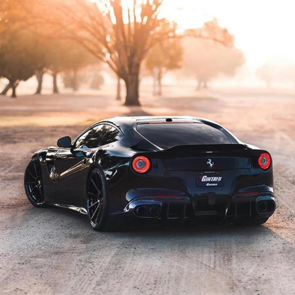 DNC Style Carbon Fiber Rear Spoiler for Ferrari F12
