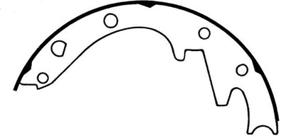Porterfield Brake Shoes for 1968 FORD MUSTANG V6 w/Front Drums