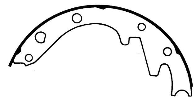 Porterfield Brake Shoes for 1970 FORD MUSTANG 200 V6