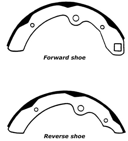 Porterfield Brake Shoes for 1970 NISSAN 240Z