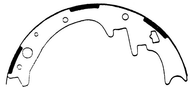 Porterfield Brake Shoes for 1970 DODGE CHALLENGER