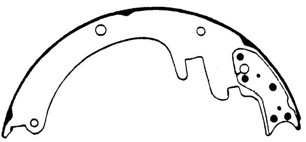 Porterfield Brake Shoes for 2000 GMC K3500 4WD DRW