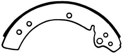 Porterfield Brake Shoes for 1964 VOLVO P1800