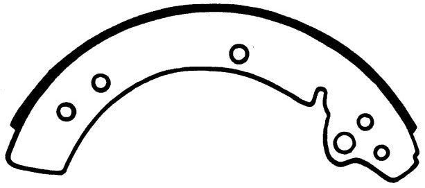 Porterfield Brake Shoes for 1973 VOLVO P1800
