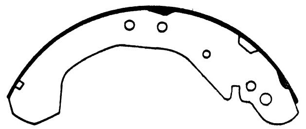 Porterfield Brake Shoes for 1991 GMC C1500 2WD Ext Cab