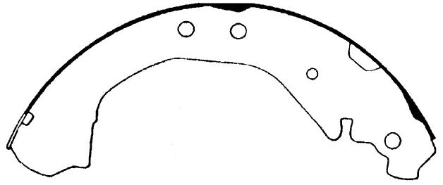 Porterfield Brake Shoes for 1988 CHEVROLET K1500 4WD 10" R/Drum Std Cab HD Ch