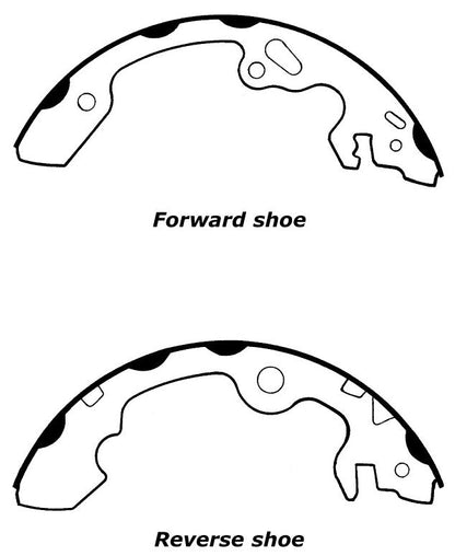 Porterfield Brake Shoes for 2005 FORD FOCUS R/Drum