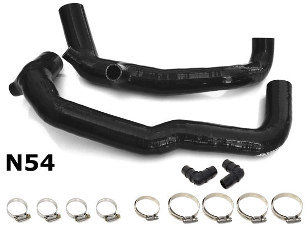 BMS N54 High Flow Silicone Inlets - Burger Motorsports 
