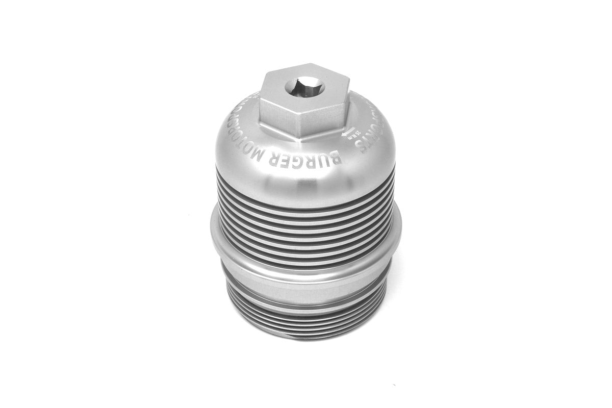 Oil Filter Cap Silver