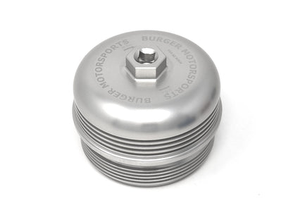 Silver Metal BMW Oil Cap