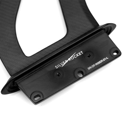 SilverRocket Dry Carbon 3" Wing Risers | Porsche GT4 RS