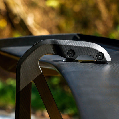 SilverRocket Dry Carbon 3" Wing Risers | Porsche GT4 RS