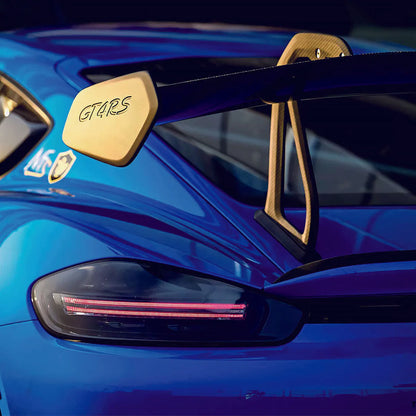 SilverRocket Dry Carbon 3" Wing Risers | Porsche GT4 RS