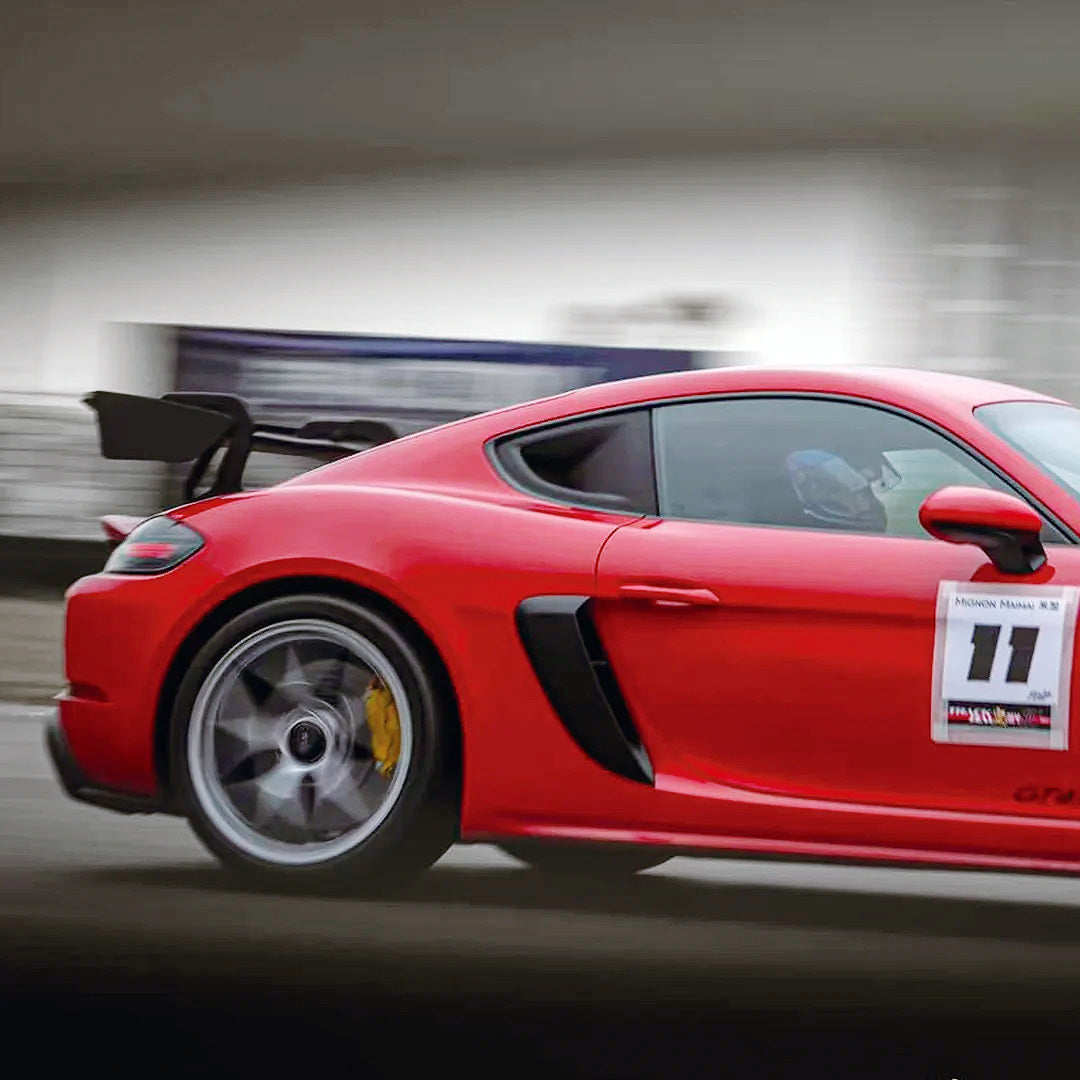 SilverRocket GT4 Clubsport Flex Carbon Swan Neck Wing V2