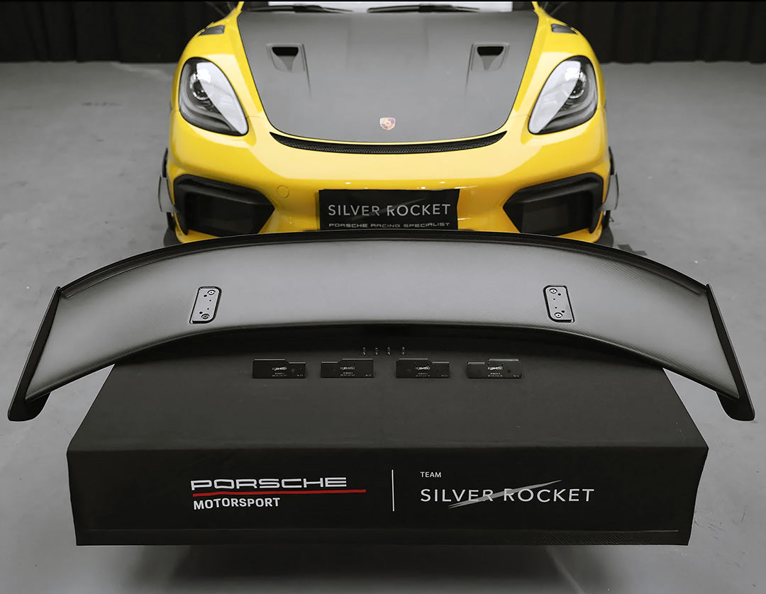 SilverRocket GT4 Clubsport Flex Carbon Swan Neck Wing V2