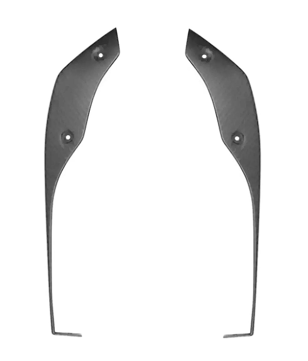 SilverRocket Dry Carbon Fiber Clubsport Dive Plane & Lower Side Spoiler Pack