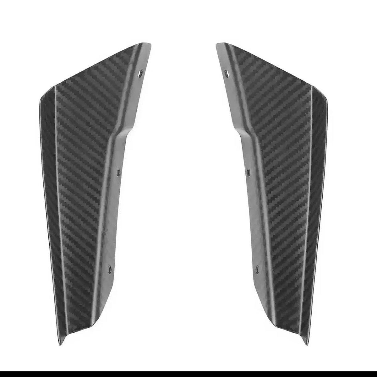 SilverRocket Dry Carbon Fiber Clubsport Dive Plane & Lower Side Spoiler Pack