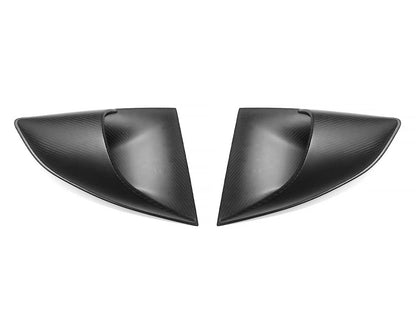 SilverRocket Dry Carbon Fiber High-Flow Intake Scoops Porsche 718 GT4/RS/Clubsport