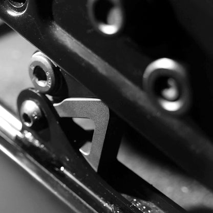 SilverRocket Porsche LWB Seat Angle Adjuster (TC4 Titanium)