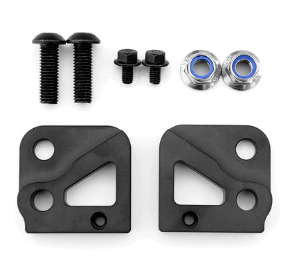 SilverRocket Porsche LWB Seat Angle Adjuster (TC4 Titanium)