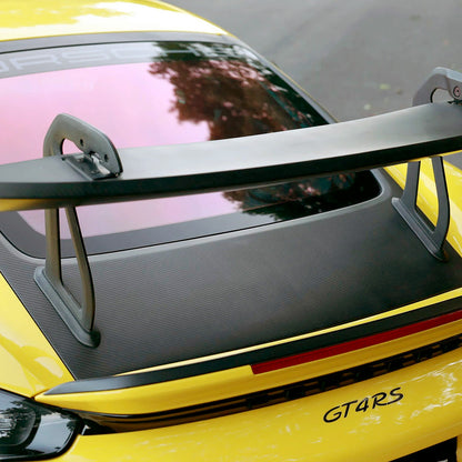 SilverRocket Dry Carbon Fiber Tailgate w Lightweight Glass (718/981 Cayman)