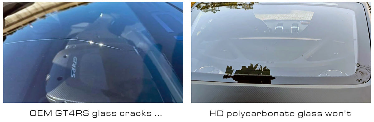 SilverRocket Dry Carbon Fiber Tailgate w Lightweight Glass (718/981 Cayman)