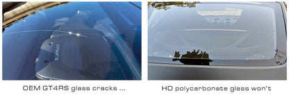 SilverRocket Dry Carbon Fiber Tailgate w Lightweight Glass (718/981 Cayman)