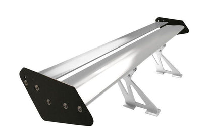 Megan Racing Aluminum GT Spoiler Silver & Black - MR-AS-GT56
