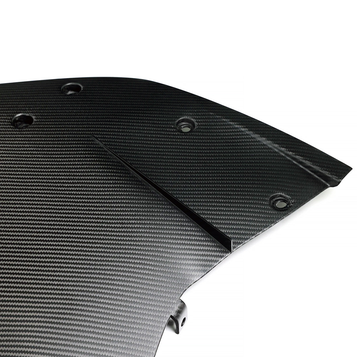 SilverRocket Front Dry Carbon Aeroshield Splitter | Porsche GT4 RS