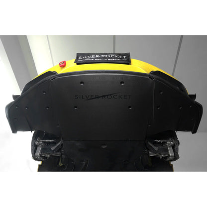 SilverRocket Front Dry Carbon Aeroshield Splitter | Porsche GT4 RS