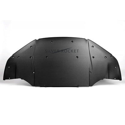 SilverRocket Front Dry Carbon Aeroshield Splitter | Porsche GT4 RS