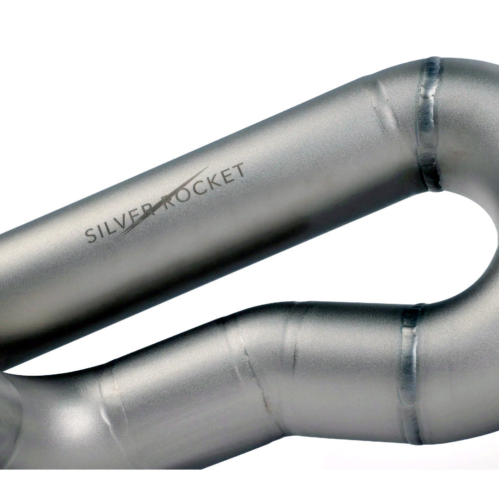 SilverRocket Titanium Ultralight Race Pipe for Porsche GT4 RS