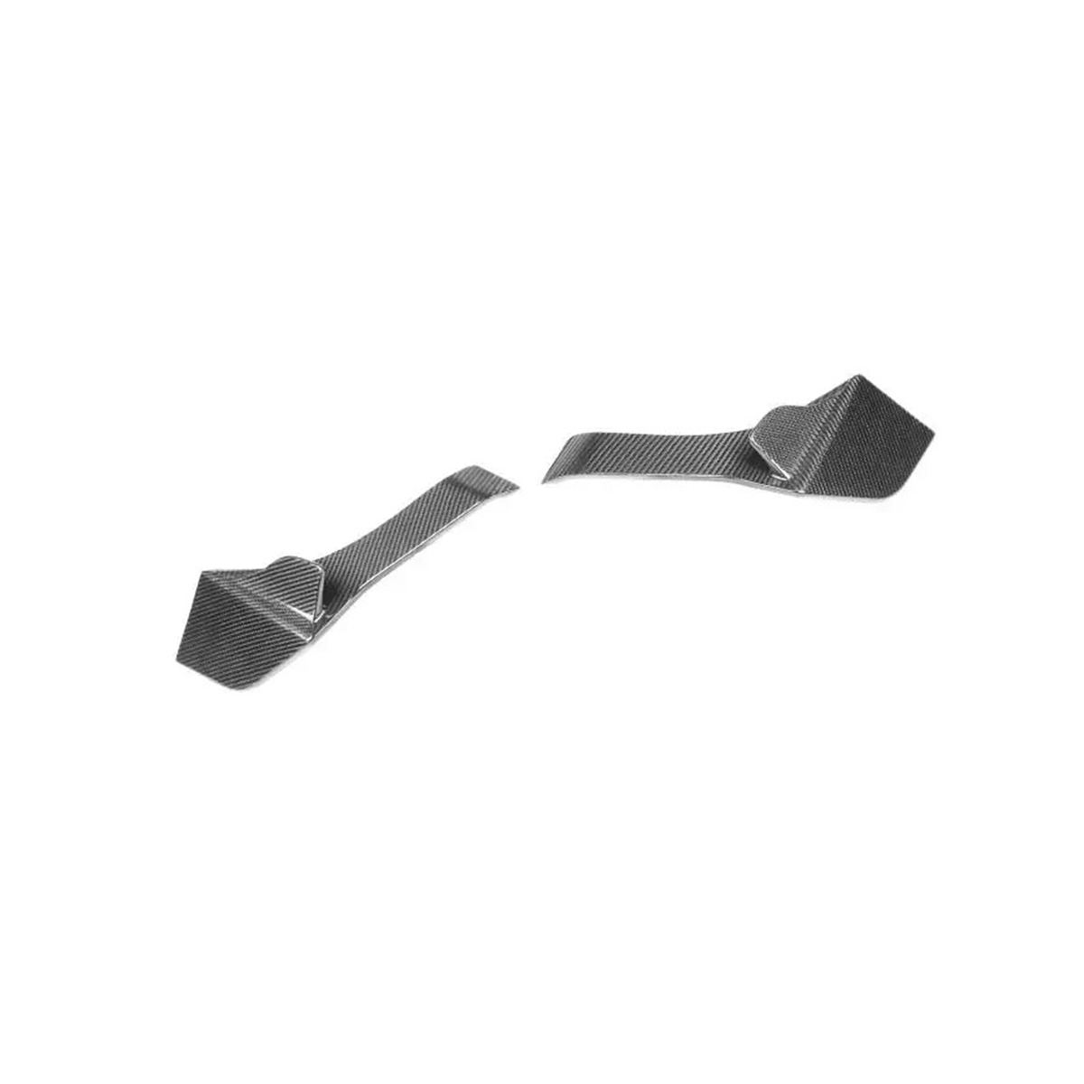Prepreg Carbon Fiber Rear Corner Splitter Canards for Ferrari F8