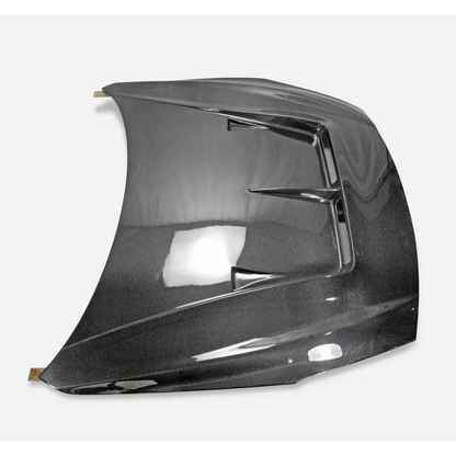 Vented Carbon Fiber Hood for Nissan GT R R35