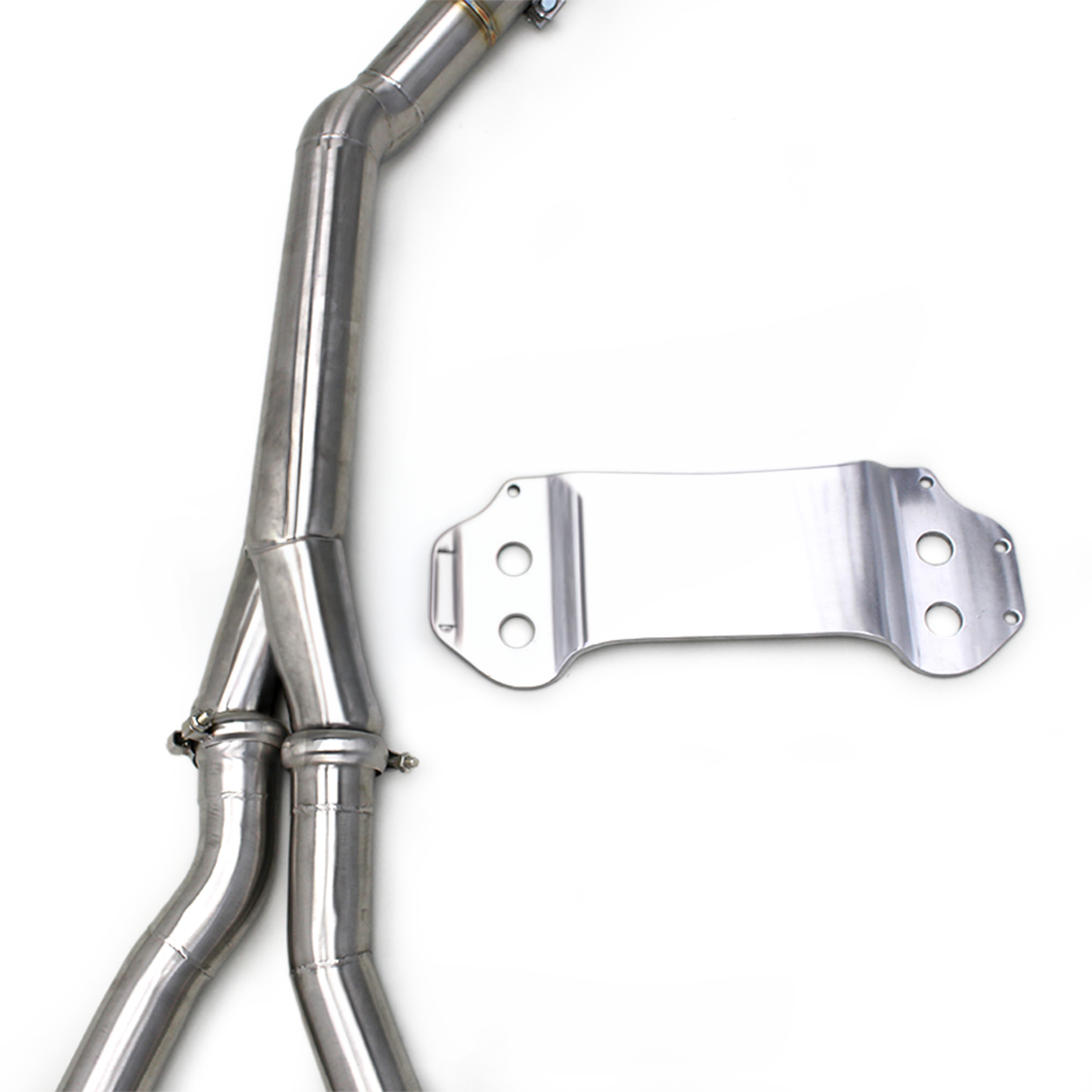 Stainless Steel Equal Length H-Pipe Mid Pipe for BMW M3 M4 G80 G82 3.0T