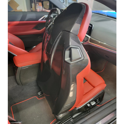 Carbon Fiber Full Seat Back Cover for BMW G80 M3 G82 G83 M4 G87 M2