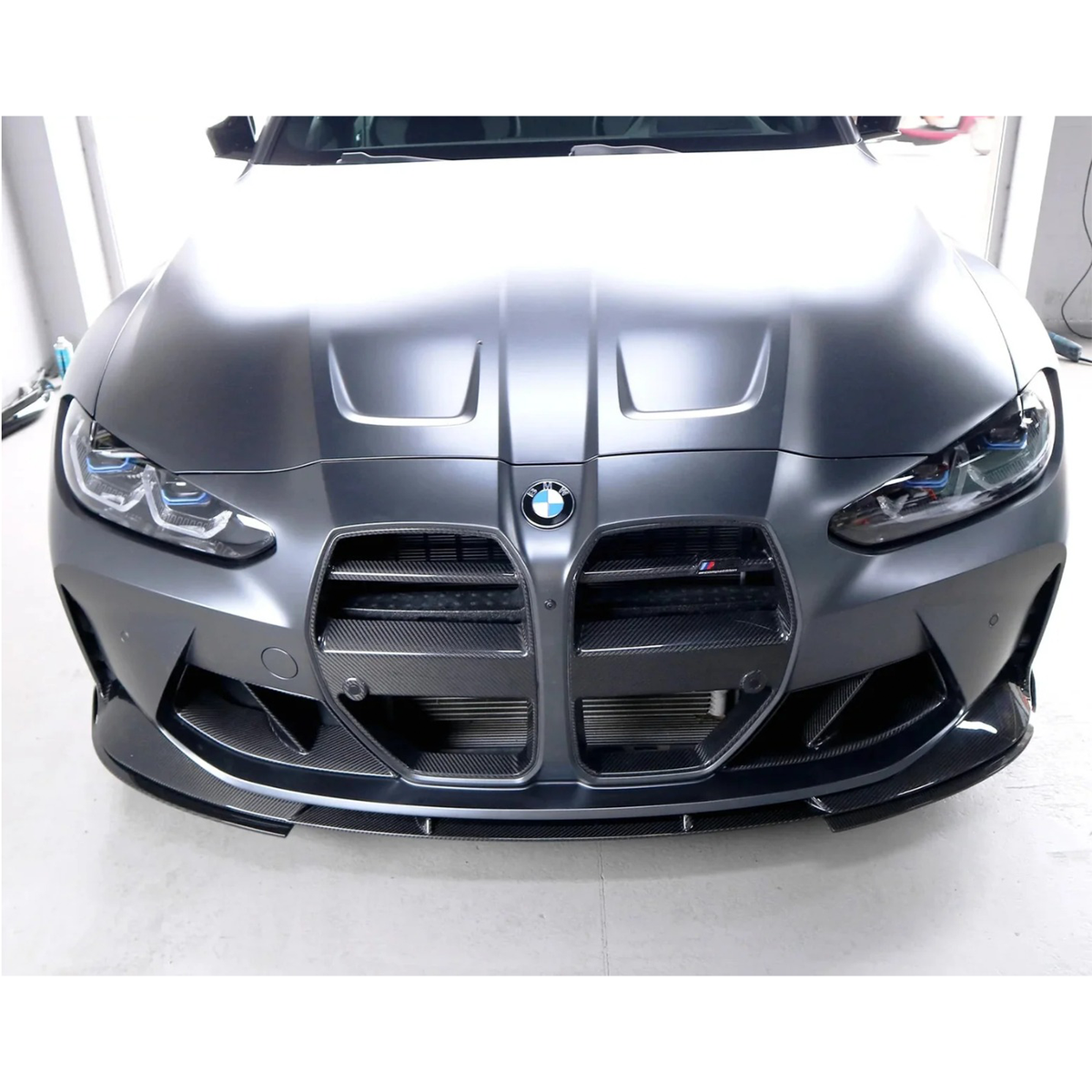Dry Carbon Fiber Front Lip (OEM Mount) for BMW G80 M3 G82 G83 M4