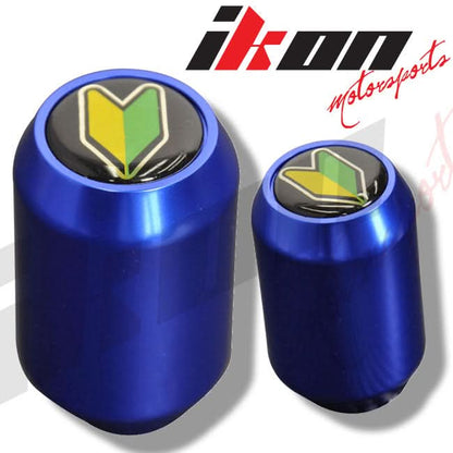 Blue M12X1.75MM Thread MT Manual MUG Gear Shift Knob & BD Emblem
