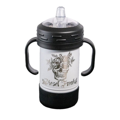 Skull and Roses- Insulated Sippy Cup