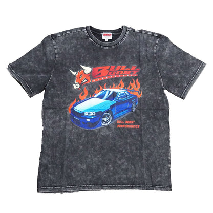Bull Boost Performance Premium Automotive Cotton Crew Tee Shirts