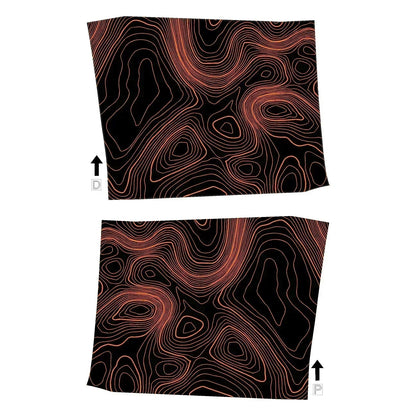 Topographic FRONT Door Armrest Panel Protection - 2024+ Tacoma / 2025+ 4Runner