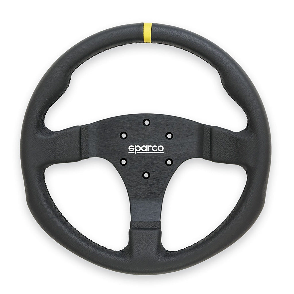 Sparco R330 Steering Wheel | 330mm Suede/Leather Racing Wheel