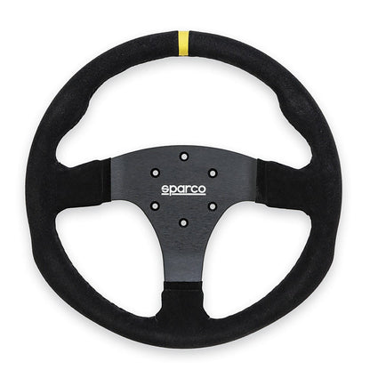 Sparco R330 Steering Wheel | 330mm Suede/Leather Racing Wheel