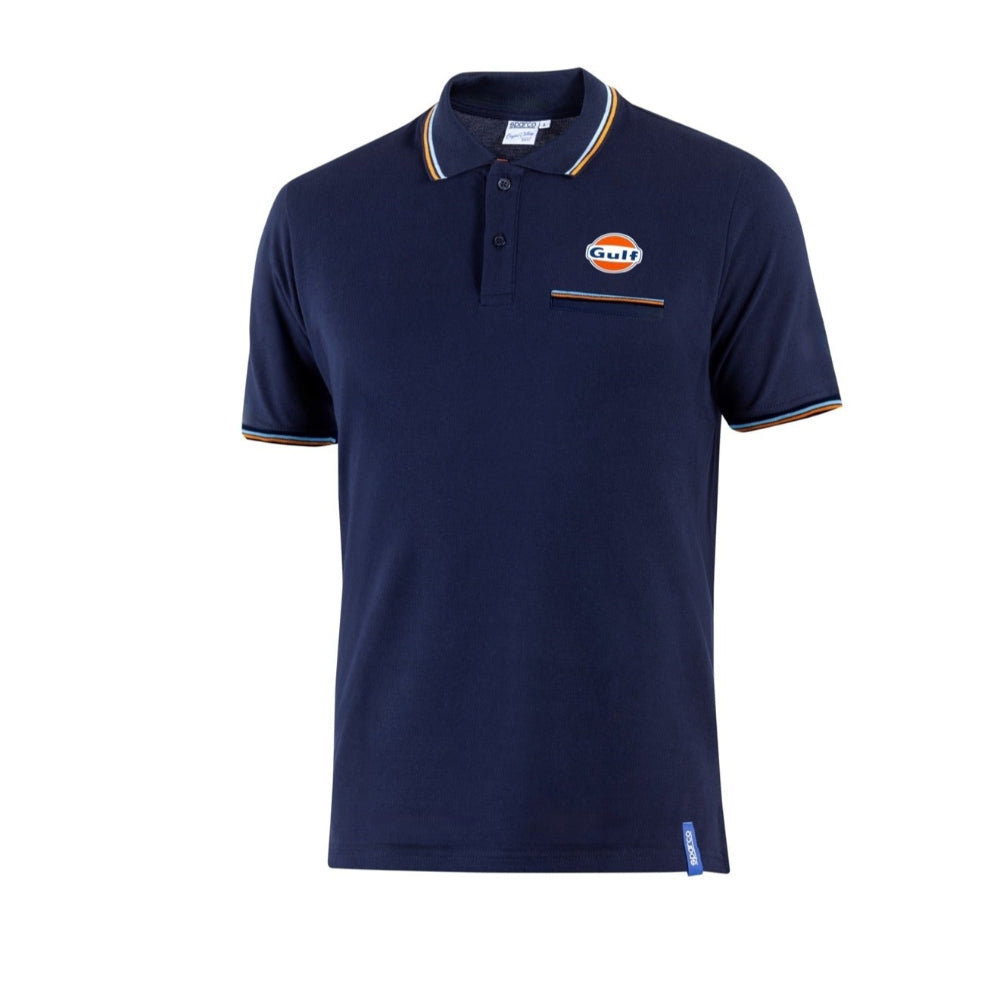 Sparco Gulf Polo Piquet Pocket
